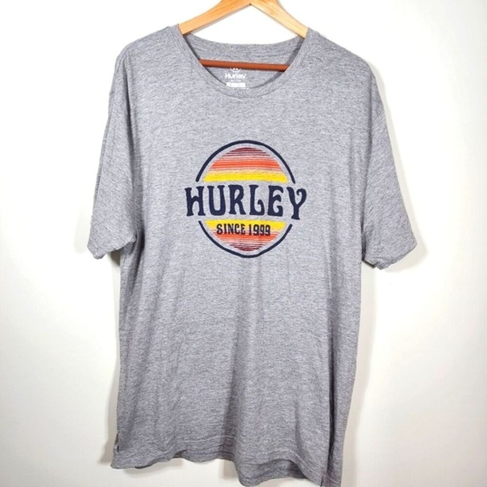 Men's Grey Hurley Short Sleeve Tshirt Size Large